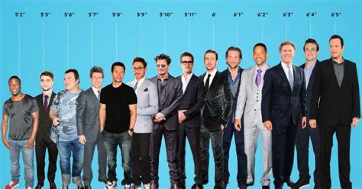 5ft 11 Celebrity Males