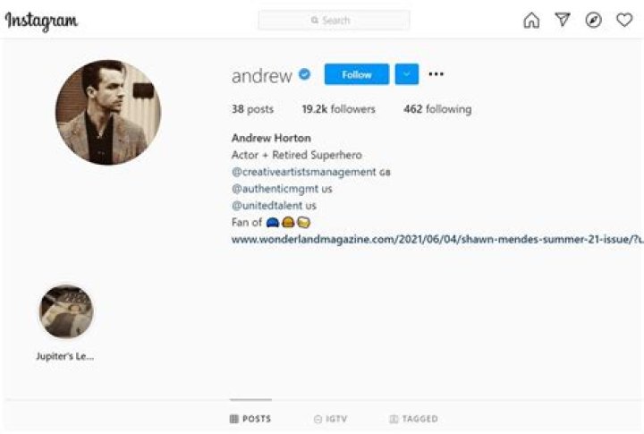 Andrew Horton Wiki (Actor) - Biography, Height, Age, Girlfriend, Family & More