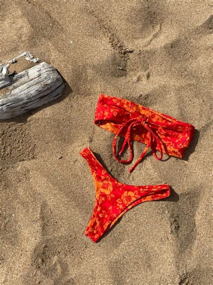 Get It, Girl! Olivia Culpo Sizzles in Red Hot Bikini on the Beach