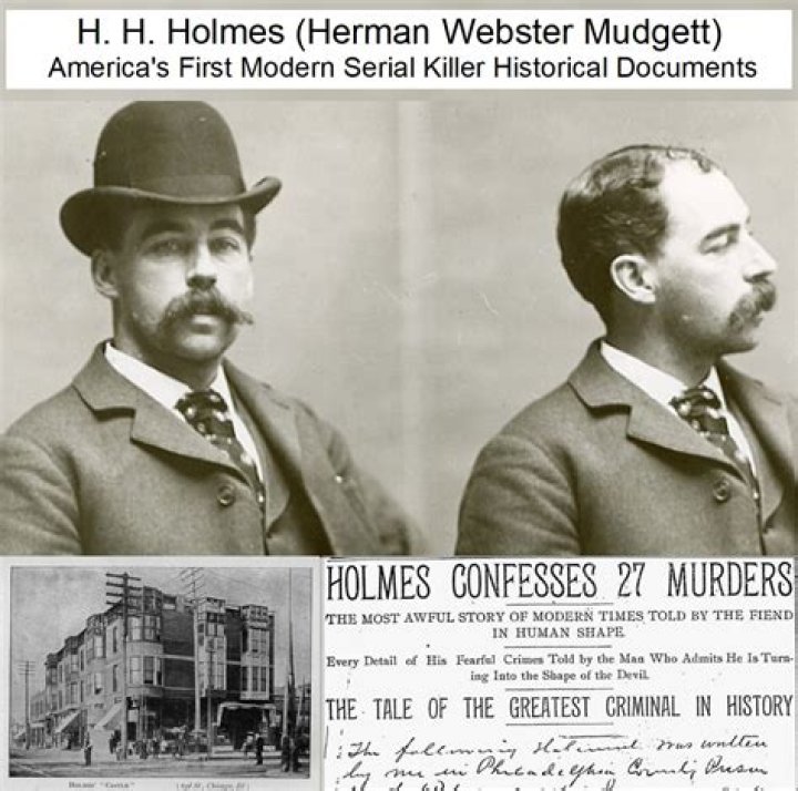 H. H. Holmes, The Serial Killer Who Allegedly Ran A 'Murder Castle'