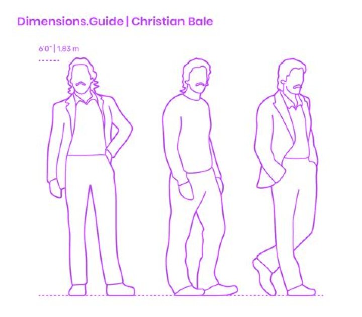 How tall is Christian Bale