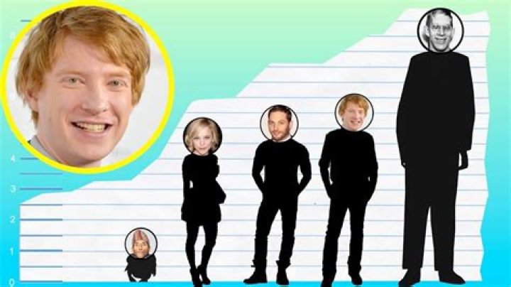 How tall is Domhnall Gleeson