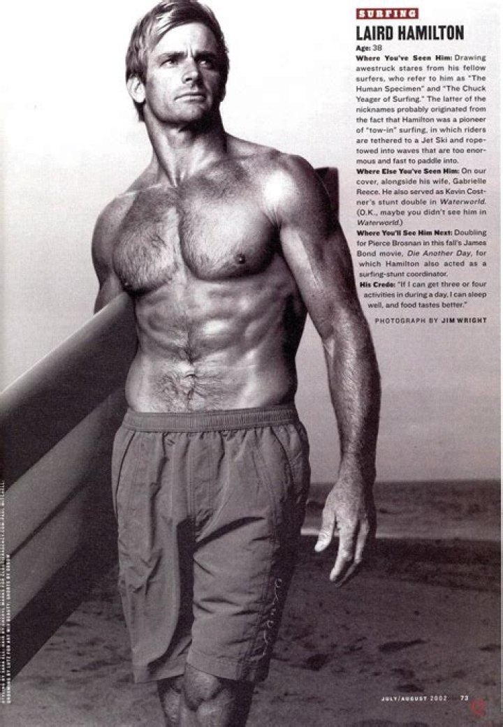 How tall is Laird Hamilton