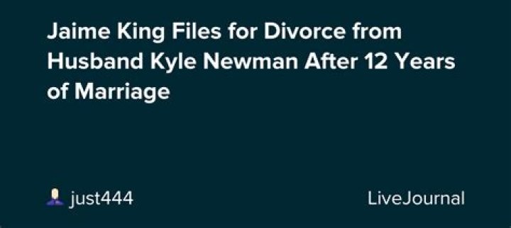 Jaime King Files for Divorce From Husband Kyle Newman After 12 Years of Marriage
