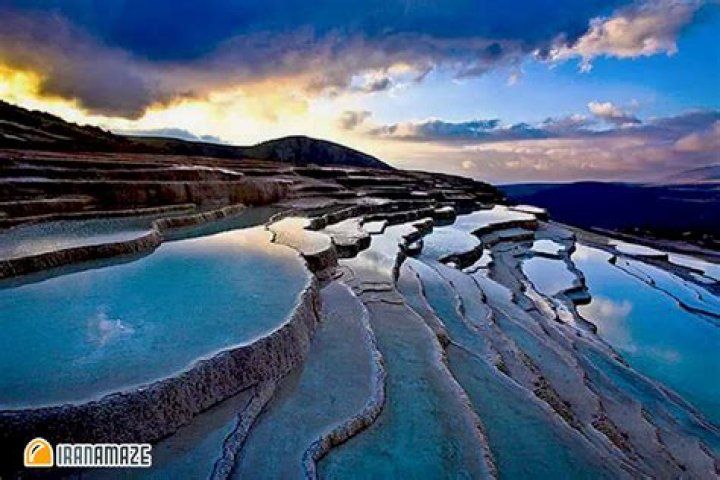 Stunning Photos Of Badab-e Surt, Iran's Natural Terraced Hot Springs