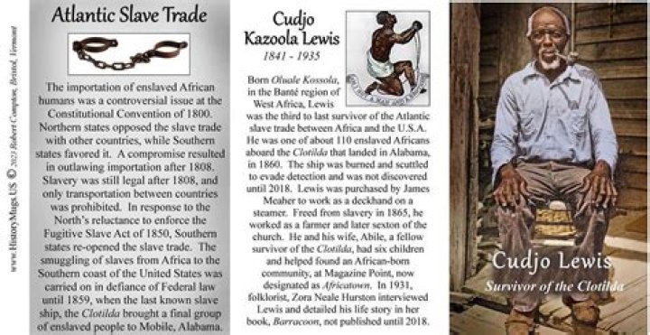 The Story Of Cudjo Lewis, One Of The Last Survivors Of The Slave Trade
