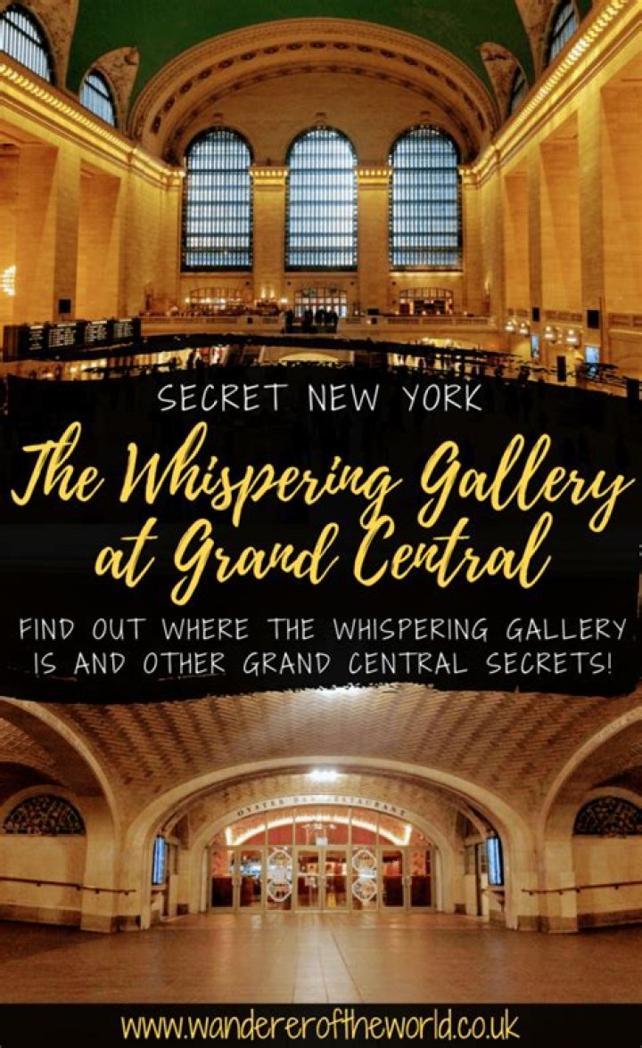 The Whispering Gallery In Grand Central: Explaining The Magic