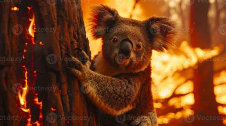 Watch As Woman Literally Gives Shirt Off Her Back to Save Koala From Bushfire