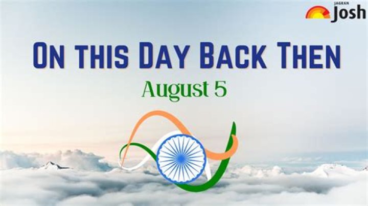 What Happened On August 5th