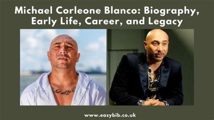 Who Is Michael Corleone Blanco? Age, Wiki, Wife, Kids, Net Worth, Family, Height, Biography, and More